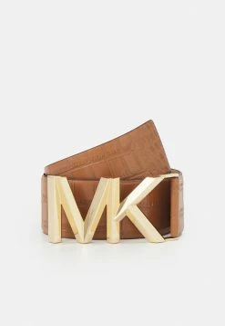 MICHAEL Michael Kors FACETED BELT - Belt - Luggage