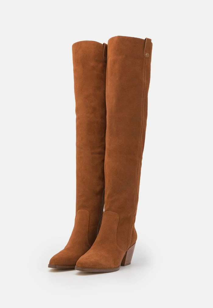 MICHAEL Michael Kors HARLOW - Over-the-knee Boots - Luggage 5 MICHAEL Michael Kors HARLOW - Over-the-knee Boots - Luggage - Image 3