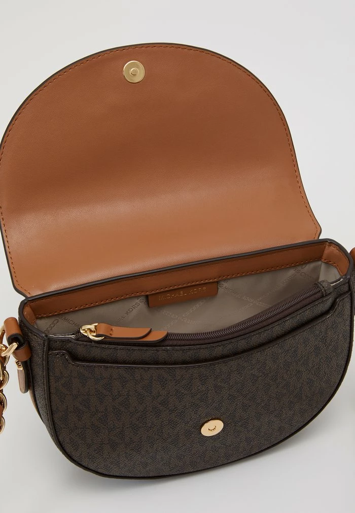 MICHAEL Michael Kors JET SET CHARM DOME - Across Body Bag - Brown/acorn 6 MICHAEL Michael Kors JET SET CHARM DOME - Across Body Bag - Brown/acorn - Image 4