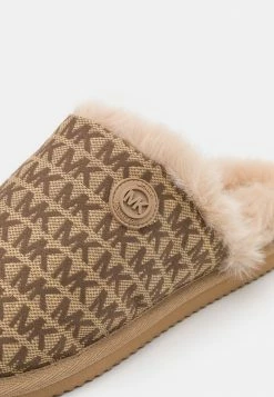 MICHAEL Michael Kors JANIS - Slippers - Beige/multicolor -MICHAEL Michael Kors shop c7338a012e4b42bb98c232b4ae141b89