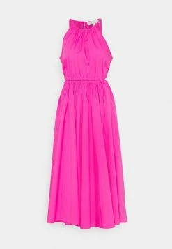 MICHAEL Michael Kors HALTER MIDI DRESS - Day Dress - Cerise -MICHAEL Michael Kors shop c7debb9f814a40c4afbfcb4996e1897a