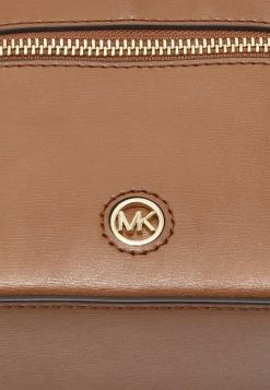 MICHAEL Michael Kors OVAL TRUNK XBODY - Across Body Bag - Brown -MICHAEL Michael Kors shop c881bb9a2c284658a6beb5025771dbb9