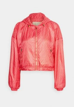 MICHAEL Michael Kors LOGO CROP - Bomber Jacket - Sangria 12 MICHAEL Michael Kors LOGO CROP - Bomber Jacket - Sangria -MICHAEL Michael Kors shop c8b93df2afb04746b2eeaec05d90563b