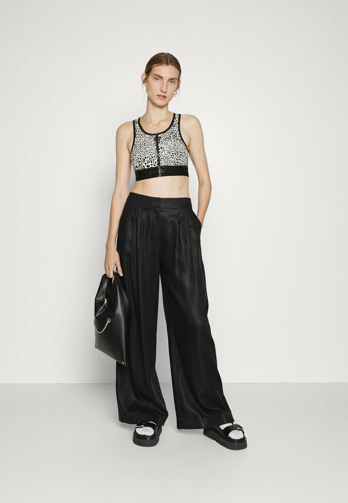 MICHAEL Michael Kors ZIP LOGO - Top - Bone 4 MICHAEL Michael Kors ZIP LOGO - Top - Bone - Image 2