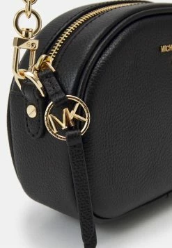 MICHAEL Michael Kors JET SET CHARM OVAL XBODY - Across Body Bag - Black -MICHAEL Michael Kors shop c9a948050c7949549e77f88312b83c3e