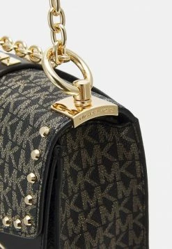 MICHAEL Michael Kors GREENWICH - Across Body Bag - Black/gold -MICHAEL Michael Kors shop cac1fc1fbd3441db8eda8c9d7a4d9e7f