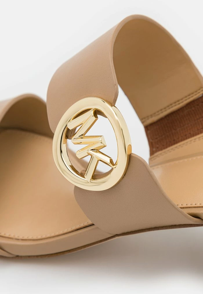 MICHAEL Michael Kors SUMMER MID - Heeled Mules - Camel 9 MICHAEL Michael Kors SUMMER MID - Heeled Mules - Camel - Image 7