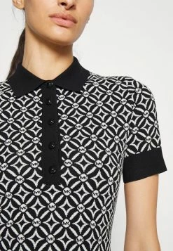 MICHAEL Michael Kors ECO LOGO TIE - Day Dress - Black/bone 13 MICHAEL Michael Kors ECO LOGO TIE - Day Dress - Black/bone -MICHAEL Michael Kors shop cb3719eabb244d51a67cf44d89c4c0da