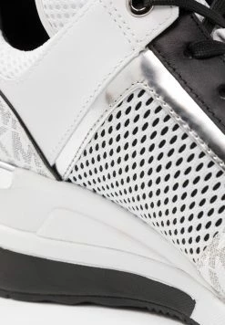 MICHAEL Michael Kors GEORGIE TRAINER - Trainers - Bright White/metallic -MICHAEL Michael Kors shop cb42da15b3b04b0bad3819524ac1fbb3