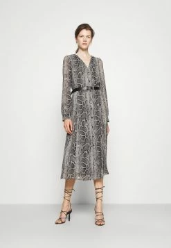 MICHAEL Michael Kors SUPER SNAKE KATE - Shirt Dress - Malachitegry