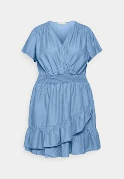 MICHAEL Michael Kors WRAP DRESS - Day Dress - Light Cadet Wash 14 MICHAEL Michael Kors WRAP DRESS - Day Dress - Light Cadet Wash -MICHAEL Michael Kors shop cb7e11ec52274311b811525fc6194b83