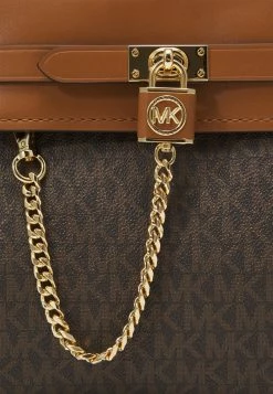 MICHAEL Michael Kors HAMILTON LEGACY BELTED - Handbag - Brown/acorn -MICHAEL Michael Kors shop cb8235910a2041959f42eb64309c3b3c