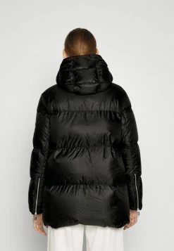 MICHAEL Michael Kors MK LOGO TAPE PUFFER - Down Coat - Black -MICHAEL Michael Kors shop cc82523e499d4aba8d0d4e5d3dba0772