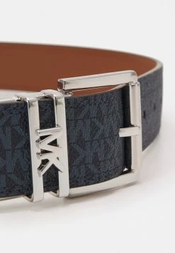 MICHAEL Michael Kors LOGO REVERSIBLE BELT - Belt - Navy -MICHAEL Michael Kors shop cc952a1d5ed24ed99412d01af2ec6c33