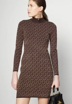 MICHAEL Michael Kors Shift Dress - Chocolate -MICHAEL Michael Kors shop ccf1f2fa967148fc9ff502ceb3e1435e