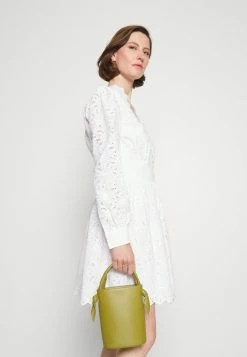 MICHAEL Michael Kors PALM EYELET - Day Dress - White -MICHAEL Michael Kors shop cd340abadd554af09909db7e5b928b54