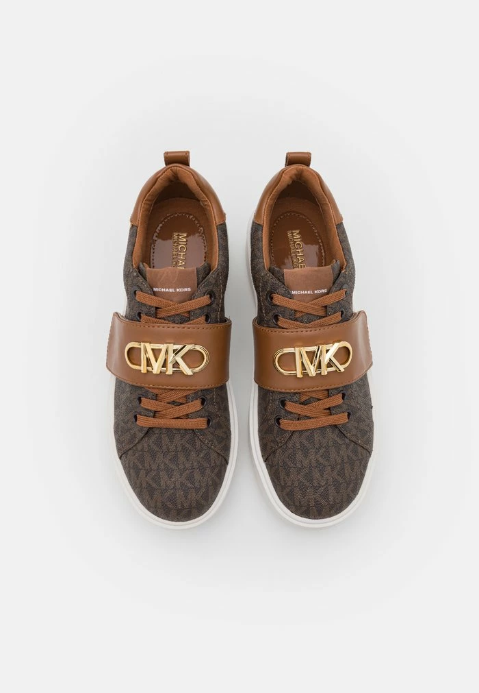 MICHAEL Michael Kors EMMETT STRAP LACE UP - Trainers - Brown 7 MICHAEL Michael Kors EMMETT STRAP LACE UP - Trainers - Brown - Image 5