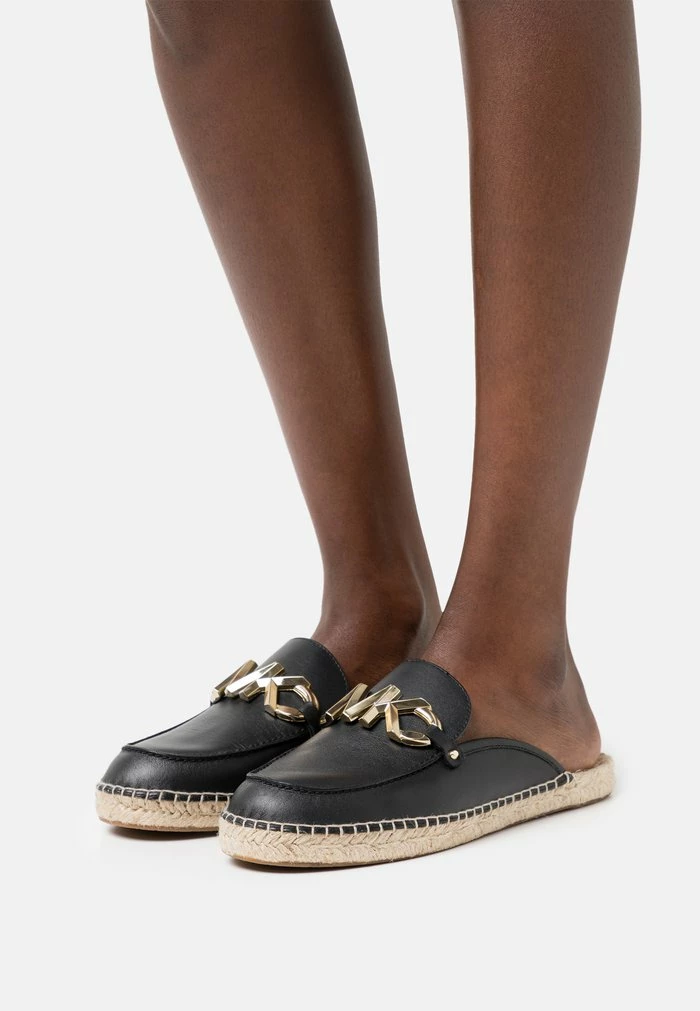 MICHAEL Michael Kors IZZY SLIDE - Mules - Black 3 MICHAEL Michael Kors IZZY SLIDE - Mules - Black