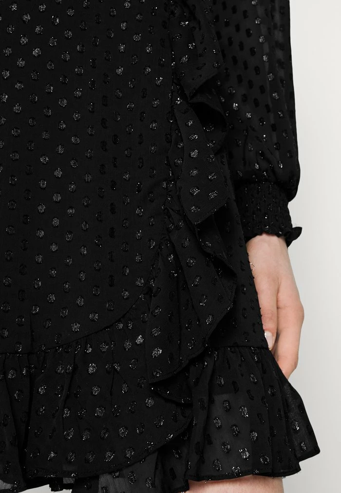 MICHAEL Michael Kors CLIP WRAP - Cocktail Dress / Party Dress - Black 8 MICHAEL Michael Kors CLIP WRAP - Cocktail Dress / Party Dress - Black - Image 6