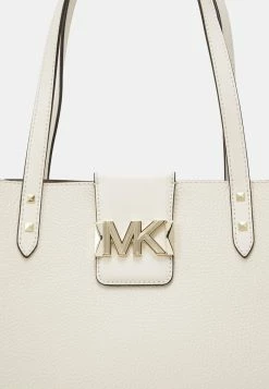 MICHAEL Michael Kors KARLIE TOTE - Tote Bag - Cream -MICHAEL Michael Kors shop cf6eaaa2ea644ffa9bdf2d1b6c60e82d