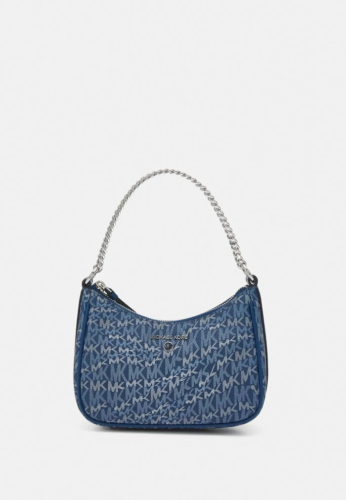 MICHAEL Michael Kors JET CHARM CHAIN POUCHETTE - Handbag - Blue 3 MICHAEL Michael Kors JET CHARM CHAIN POUCHETTE - Handbag - Blue