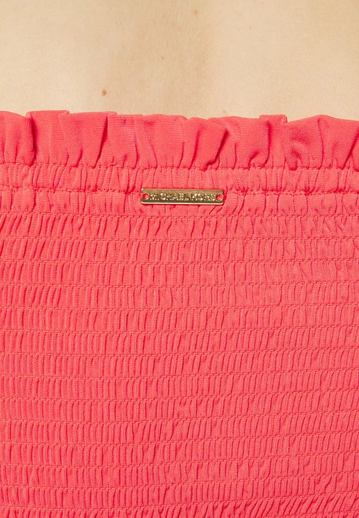 MICHAEL Michael Kors SMOCKED DRESS - Day Dress - Sangria 8 MICHAEL Michael Kors SMOCKED DRESS - Day Dress - Sangria - Image 6