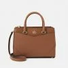 MICHAEL Michael Kors EVERLY SATCHEL - Handbag - Luggage -MICHAEL Michael Kors shop d3b23ea446a240da9e184058759ebe29