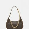 MICHAEL Michael Kors PIPER POUCHETTE - Handbag - Brown/acorn -MICHAEL Michael Kors shop d3de76a447314d2d83d49b8da20aa373