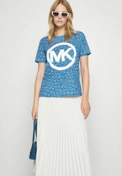 MICHAEL Michael Kors ZALANDO TEE - Print T-shirt - River Blue -MICHAEL Michael Kors shop d3fbbf50a87640d1a144fc171f4b8bf4