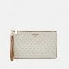 MICHAEL Michael Kors JET CHARM WRISTLET - Clutch - Vanilla -MICHAEL Michael Kors shop d44b0a7557c34bee891138c0f6734c83