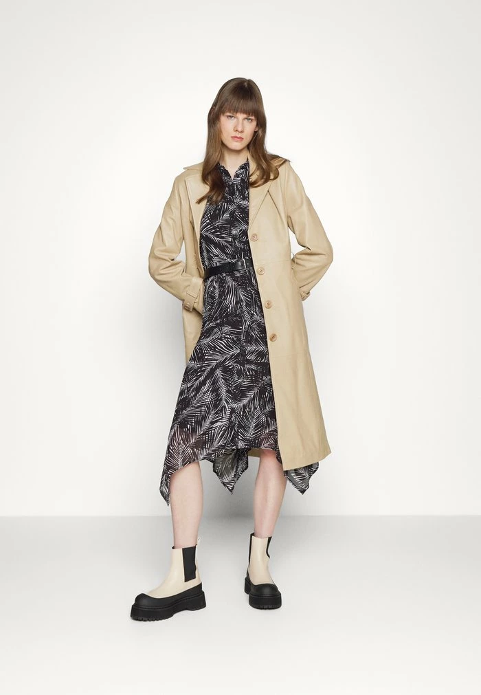 MICHAEL Michael Kors Shirt Dress - White/black 4 MICHAEL Michael Kors Shirt Dress - White/black - Image 2