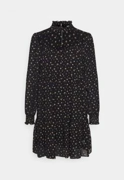 MICHAEL Michael Kors DITSY DRESS - Day Dress - Black -MICHAEL Michael Kors shop d4ddb293b02849cdbeb77100eb954851