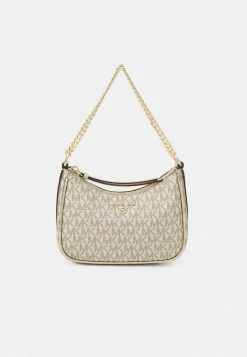 MICHAEL Michael Kors JET SET CHARM CHAIN POUCHETTE - Handbag - Pale Gold