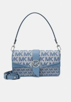 MICHAEL Michael Kors GREENWICH - Handbag - Light Blue