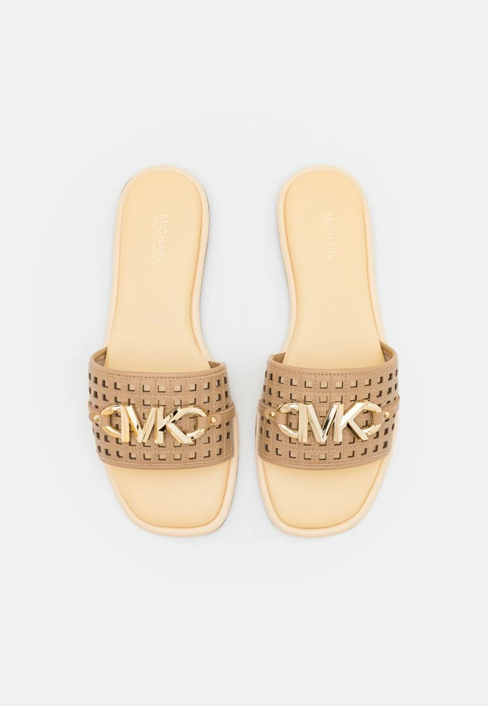 MICHAEL Michael Kors HAYWORTH SLIDE - Mules - Camel 7 MICHAEL Michael Kors HAYWORTH SLIDE - Mules - Camel - Image 5