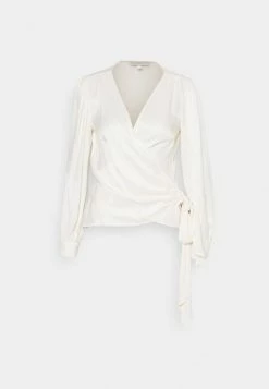 MICHAEL Michael Kors WRAP - Blouse - Bone -MICHAEL Michael Kors shop d7cfc8edcee540489eee5048e098dc56