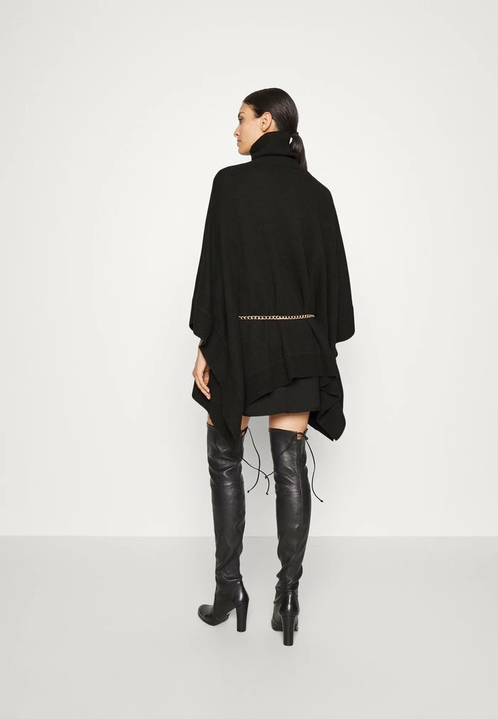 MICHAEL Michael Kors PONCHO CHARM BELT - Blazer - Black 5 MICHAEL Michael Kors PONCHO CHARM BELT - Blazer - Black - Image 3