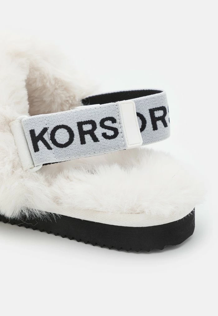 MICHAEL Michael Kors ELSIE - Slippers - Optic White 9 MICHAEL Michael Kors ELSIE - Slippers - Optic White - Image 7