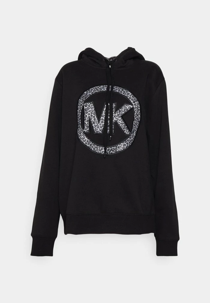MICHAEL Michael Kors CHARM HOODIE - Sweatshirt - Black 7 MICHAEL Michael Kors CHARM HOODIE - Sweatshirt - Black - Image 5