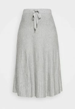 MICHAEL Michael Kors LOGO TAPE MIDI SKIRT - A-line Skirt - Pearl Heather 10 MICHAEL Michael Kors LOGO TAPE MIDI SKIRT - A-line Skirt - Pearl Heather -MICHAEL Michael Kors shop da1ff60947f04c069ef069cf8675996d