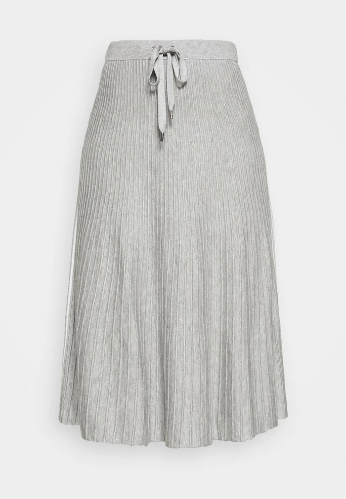 MICHAEL Michael Kors LOGO TAPE MIDI SKIRT - A-line Skirt - Pearl Heather 6 MICHAEL Michael Kors LOGO TAPE MIDI SKIRT - A-line Skirt - Pearl Heather - Image 4