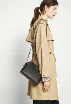 MICHAEL Michael Kors JET SET CHARM DOME XBODY - Across Body Bag - Black