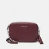 MICHAEL Michael Kors JET SET CAMERA BAG - Across Body Bag - Merlot -MICHAEL Michael Kors shop dc88cf49ebf14d16bc55d565c7393920