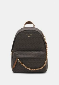 MICHAEL Michael Kors SLATER BACKPACK - Rucksack - Brown/acorn