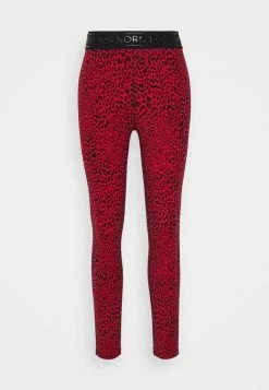 MICHAEL Michael Kors MKGO LOGO - Leggings - Trousers - Crimson -MICHAEL Michael Kors shop ddb12ebd447e4daf853e5411faea6ba0