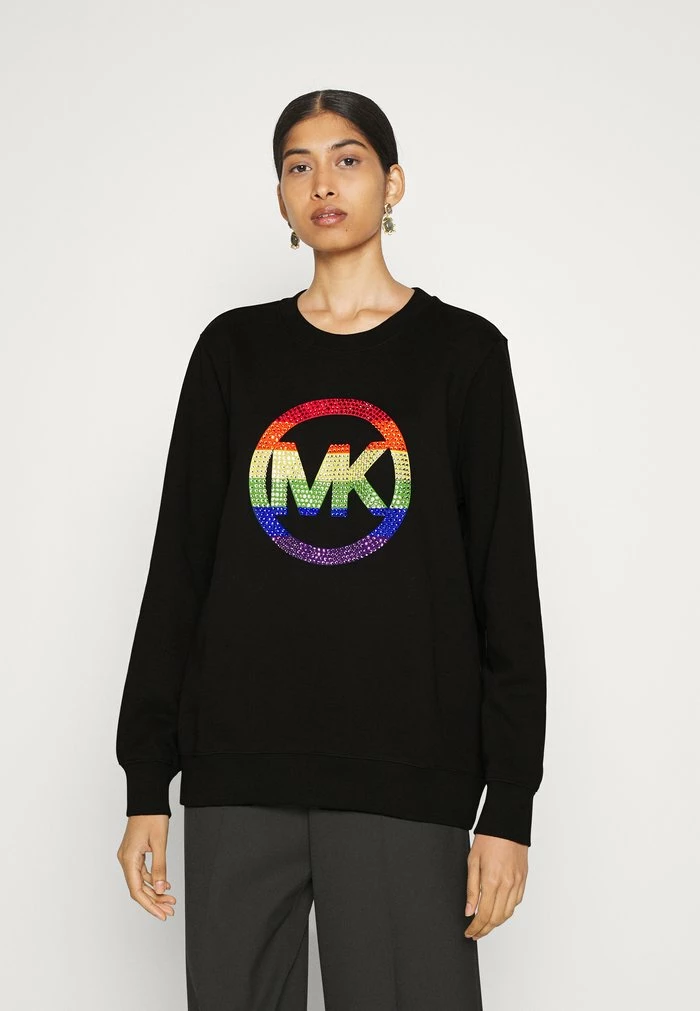 MICHAEL Michael Kors UNISX PRIDE - Sweatshirt - Black 3 MICHAEL Michael Kors UNISX PRIDE - Sweatshirt - Black