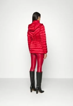 MICHAEL Michael Kors BINDING PUFFER - Down Jacket - Dark Red -MICHAEL Michael Kors shop df4b298c467d4c56874d2b2a077e53b4