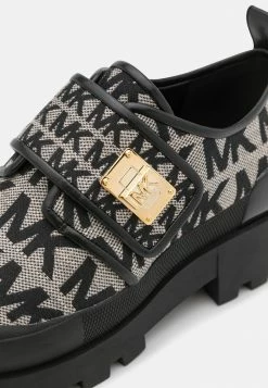 MICHAEL Michael Kors PADMA STRAP LOAFER - Slip-ons - Black/nature -MICHAEL Michael Kors shop e18d2f0d51b948309252a14a70fb1462