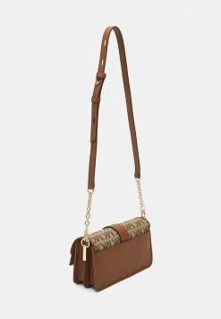 MICHAEL Michael Kors GREENWICH - Handbag - Beige/ebony -MICHAEL Michael Kors shop e19a27d57f834d76984245d5447657e7