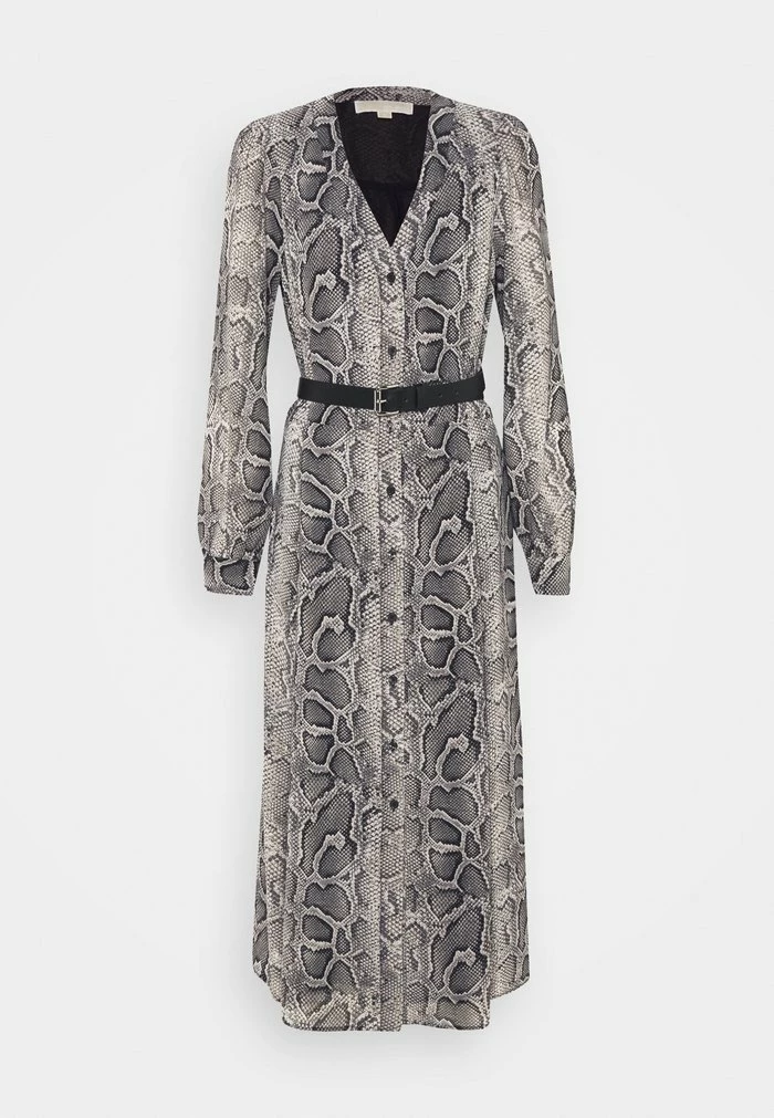 MICHAEL Michael Kors SUPER SNAKE KATE - Shirt Dress - Malachitegry 7 MICHAEL Michael Kors SUPER SNAKE KATE - Shirt Dress - Malachitegry - Image 5